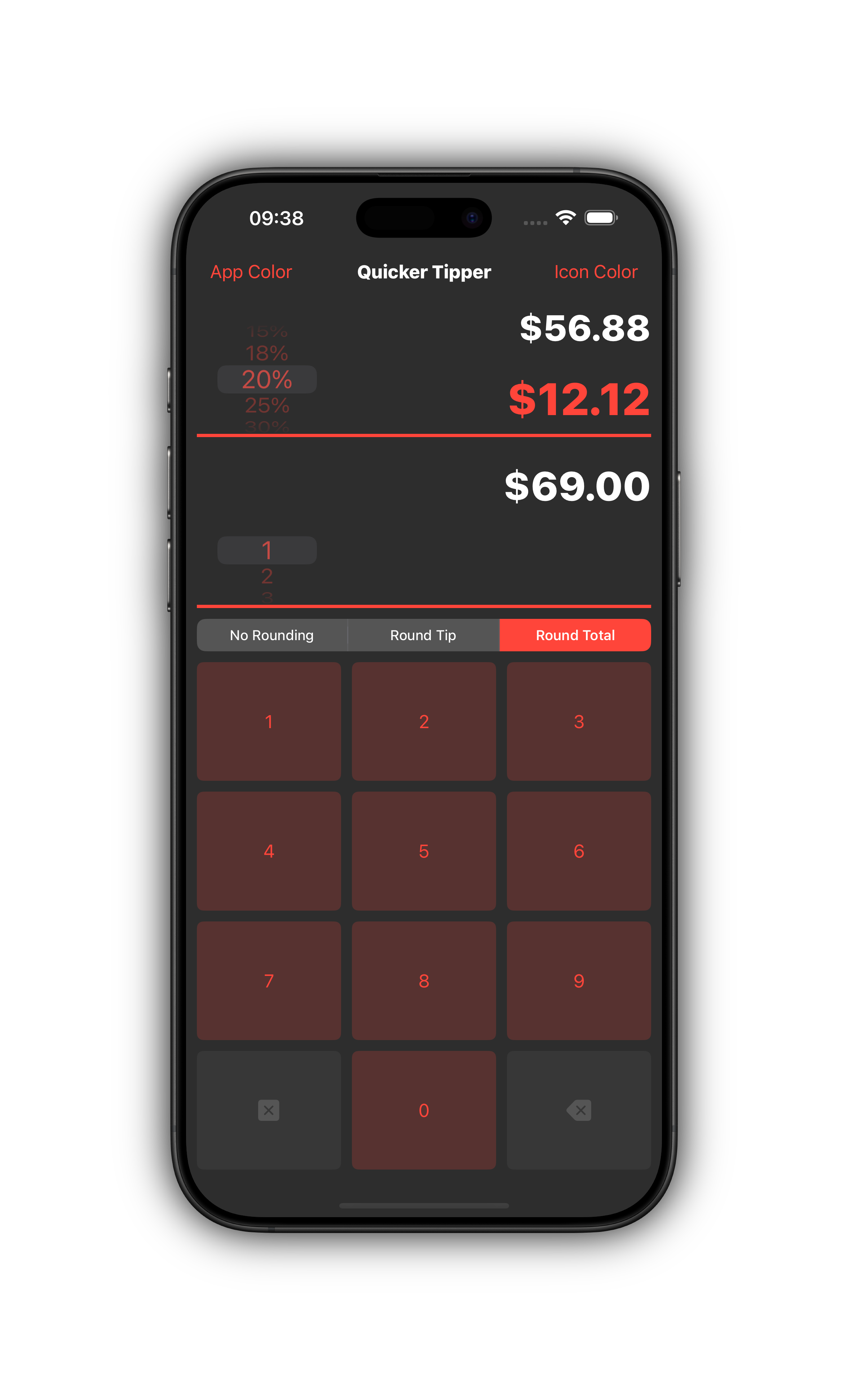 Quicker Tipper Quick calculation